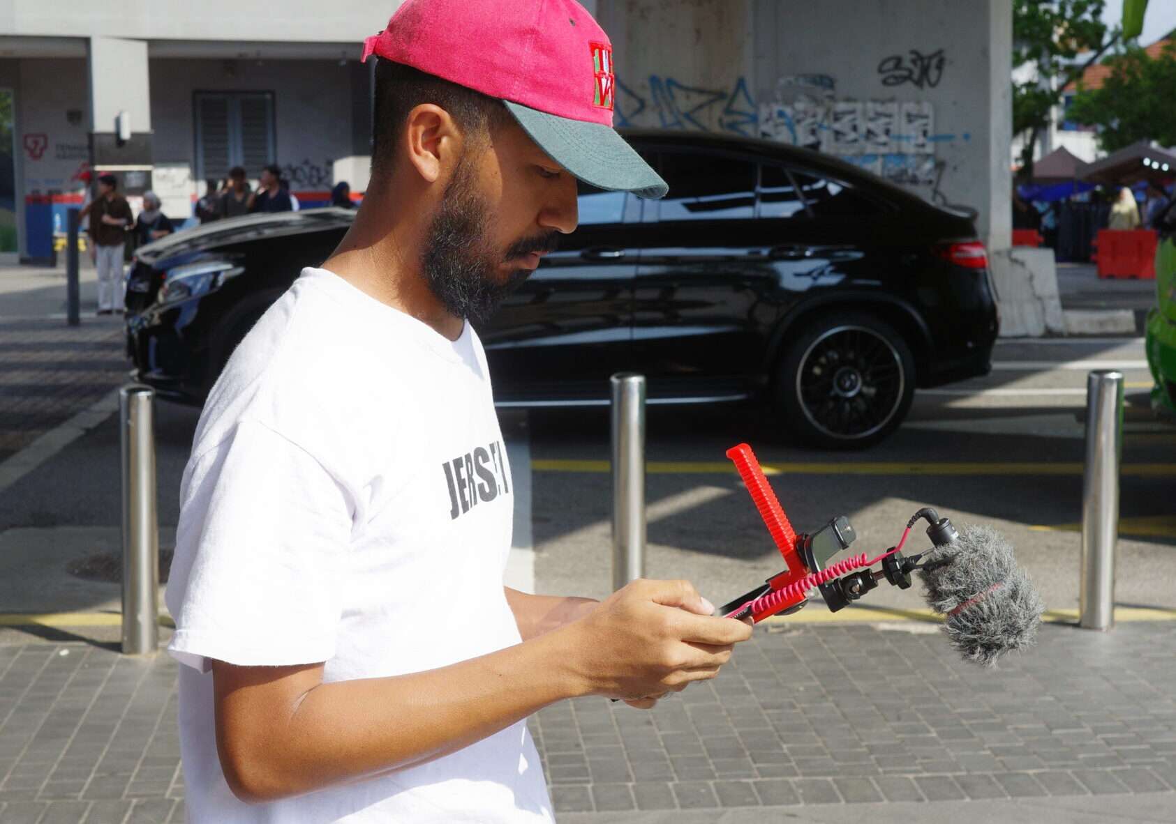 Filmer une vidéo de skate avec un iPhone 6s à Kuala Lumpurg avec le crew Thieves